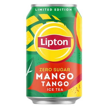 Lipton Ice Tea Mango Tango Zero Sugar Cans 310 Ml
