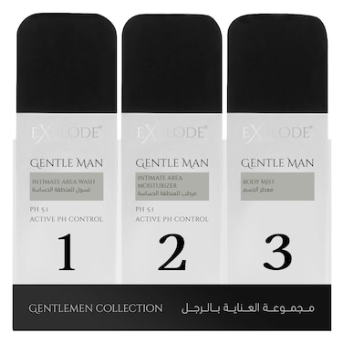 Explode Men Care Kit &ndash; 3 &times; 150 ml