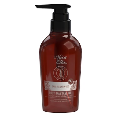 ميكا إيلا – زيت جسم بخشب الأرز – 300 مل