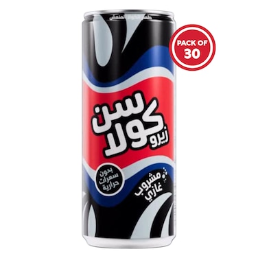 سن كولا مشروب كولا زيرو 240 مل × 30