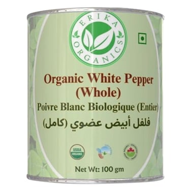 إريكا فلفل أبيض حب عضوي 100 جرام