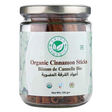 Erika Organic Cinnamon Sticks 150g