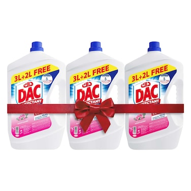 DAC Floor Disinfectant Rose Offer 5L x3