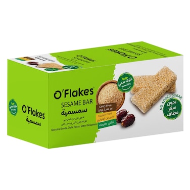 O'Flakes Sesame Bar No Sugar 30g x20