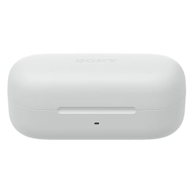 سوني سماعة رأس [WF-C510/W]، لاسلكية حقيقية فائقة الصغر، تشغيل حتى 22 ساعة، اتصال مزدوج، مقاومة للماء IPX4، أبيض