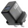 Cellularline 2-Port USB &amp; PD 30W UK Adapter &ndash; Black