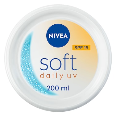 Nivea Soft Daily UV Protection, SPF 15, 200ml