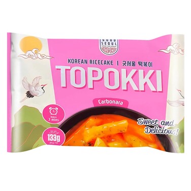 جود سيول كعك أرز توبوكي كوري، كاربونارا 133 جرام