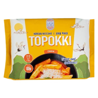 Good Seoul Korean Toppoki Rice Cakes, Cheese 133g