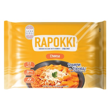 Good Seoul Rapokki Tapokki Korean Rice Cakes With Ramen Noodles, Cheese 132g