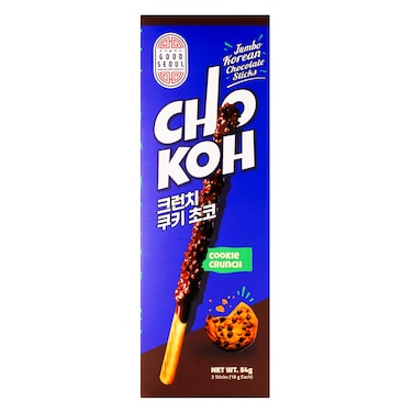 Good Seoul Chokoh Jumbo Korean Chocolate Sticks With Cookie Crunch 54g