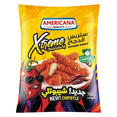 Americana Xtreme Chicken Strips, Chipotle 700g