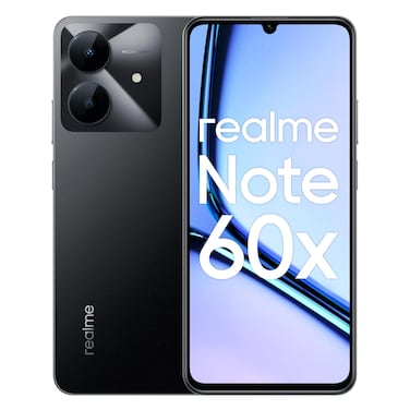 Realme Note 60X, 128GB Storage, 4G, Black
