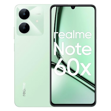 Realme Note 60X, 128GB Storage, 4G, Green