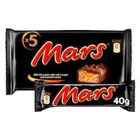 Mars Milk Chocolate with Soft Nougat and Caramel Centre 5 x 40 g