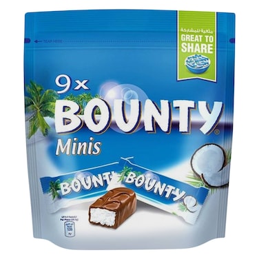 باونتي شوكولاتة ميني 225 جرام