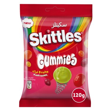 Skittles Gummies Fruits Candy 120g
