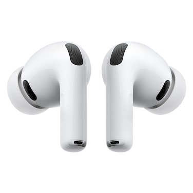 ايربودز برو 3 سماعات أذن اللاسلكية من ابل، خاصية إلغاء الضوضاء النشطة، ترجمة حية، استشعار معدل ضربات القلب، ميزة المعينات السمعية، سماعات بلوتوث، صوت مكاني، صوت عالي الدقة، شحن USB نوع C