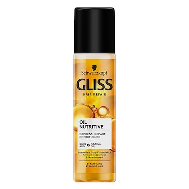Schwarzkopf Gliss Hair Repair Oil Nutritive Express Repair Conditioner &ndash; For Dry &amp; Damaged Hair 200ml