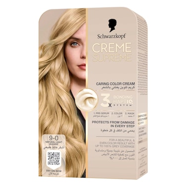 Schwarzkopf Creme Supreme Kit 9-0 Natural Blonde