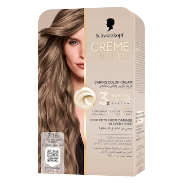 Schwarzkopf Creme Supreme 7-16 Cool Blonde 100ml