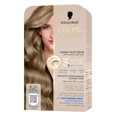 Schwarzkopf Creme Supreme 8-16 Cool Blonde 100ml