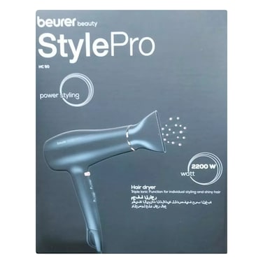 Beurer StylePro HC50 Hair Dryer &ndash; 2200 W &ndash; Triple Ionic Function