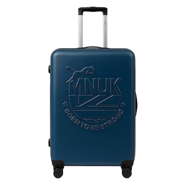 MNUK Manchester HD Trolley Suitcase &ndash; Blue &ndash; 24 Inch