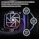 مبرد Thermalright Rainbow Vision 360 Turbo ARGB أبيض، 360 مم، شاشة منحنية 60 هرتز بدقة 2400×1080، متوافق مع AM4/AM5، Intel LGA1851/1700، شاشة ثلاثية الأبعاد 6.67 بوصة مع تثبيت مغناطيسي