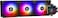 مبرد Thermalright Rainbow Vision 360 Turbo ARGB أبيض، 360 مم، شاشة منحنية 60 هرتز بدقة 2400×1080، متوافق مع AM4/AM5، Intel LGA1851/1700، شاشة ثلاثية الأبعاد 6.67 بوصة مع تثبيت مغناطيسي
