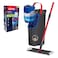 Vileda H2Pro Flat Mop System, Revolutionary Clean And Dirty Water Separation, Water-Saving Design, Compact Storage, Ergonomic Handle, Microfibre Power, Can Be Used One-Handed