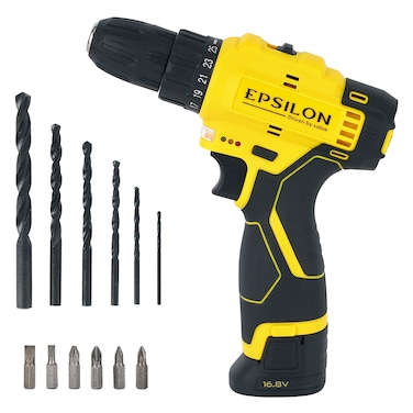 Epsilon Cordless Drill &ndash; 16.8V