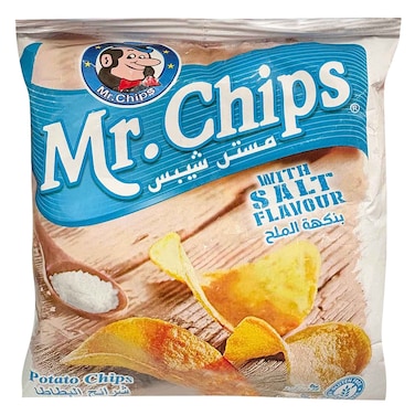 مستر شيبس – بطاطس مملحة – 13 جرام