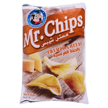 مستر تشيبس – شرائح بطاطس بنكهة الجبن الفرنسي – 140 جرام