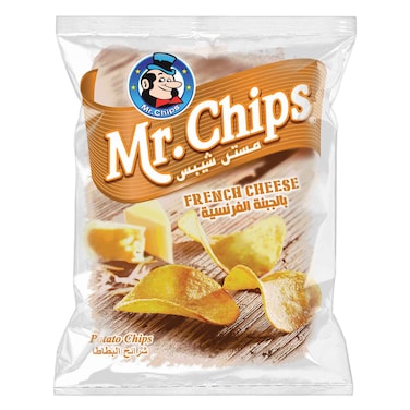 Mr. Chips - Potato Chips, French Cheese Flavor 13g x21