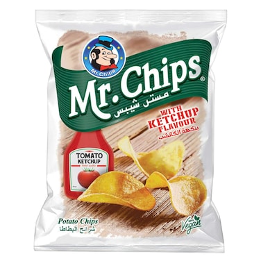 Mr. Chips Potato Chips Ketchup Flavor &ndash; 140 g