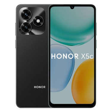 هونر - X5C، ذاكرة داخلية 64 جيجابايت، رام 4 جيجابايت، شبكة 4G، لون أسود