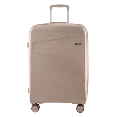Nomad Luxe Plus Polypropylene 8-Wheel Hard Luggage 28" Khaki