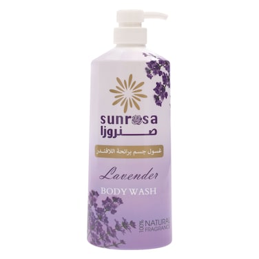 Sunrosa Lavender Body Wash &ndash; 800 ml