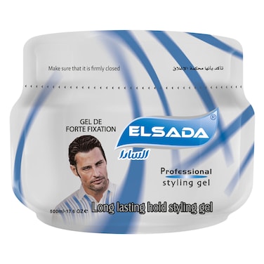 Elsada Hair Gel Blue 500 ml