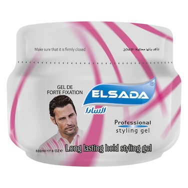 Elsada Hair Gel Pink 500 ml
