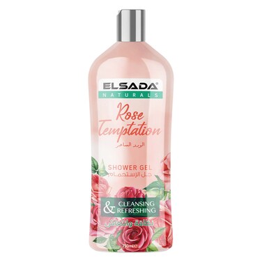 Elsada Shower Gel Rose 750 ml
