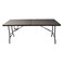 Foldable Table &ndash; 180&times;74&times;74 cm &ndash; Plain Brown