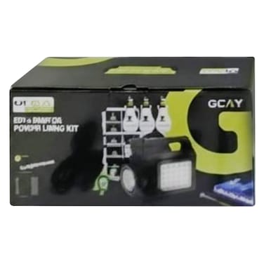 Solar Powered Lighting Kit &ndash; 4500 mAh