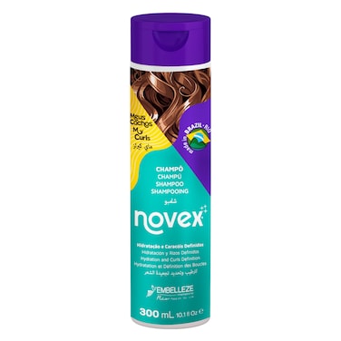 Novex Meus Cachos Hydration &amp; Curls Definition Shampoo &ndash; 300 ml / 10.1 fl oz &ndash; For Defined Curls
