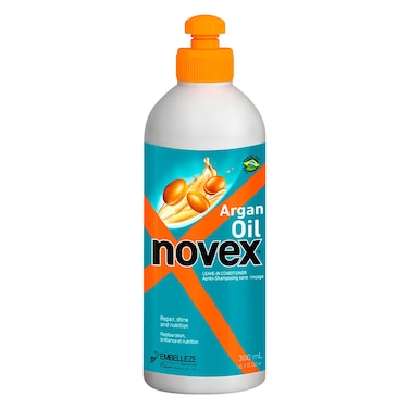Novex BrazilHu Argan Oil Leave-In Conditioner &ndash; Repair, Shine &amp; Nutrition &ndash; 300 mL