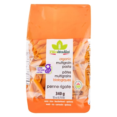 بيو إيطاليا – مكرونة عضوية متعددة الحبوب – 340 جرام