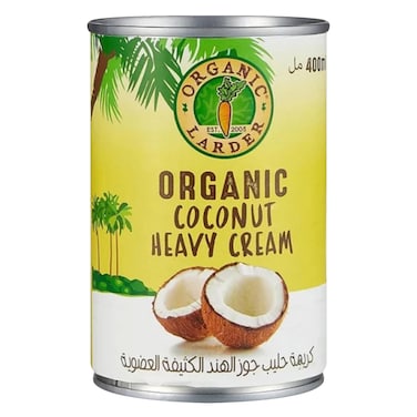 أورجانيك لاردر كريمة جوز الهند الثقيلة 400 مل