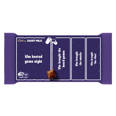 Cadburry Dairy Milk - Plain Milk Chocolate Bar 212g