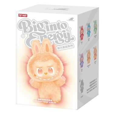 Authentic Labubu The Monsters Big into Energy Series Viny l Plush Pendant Blind Box, Collectible Character Figures 1 Pieces